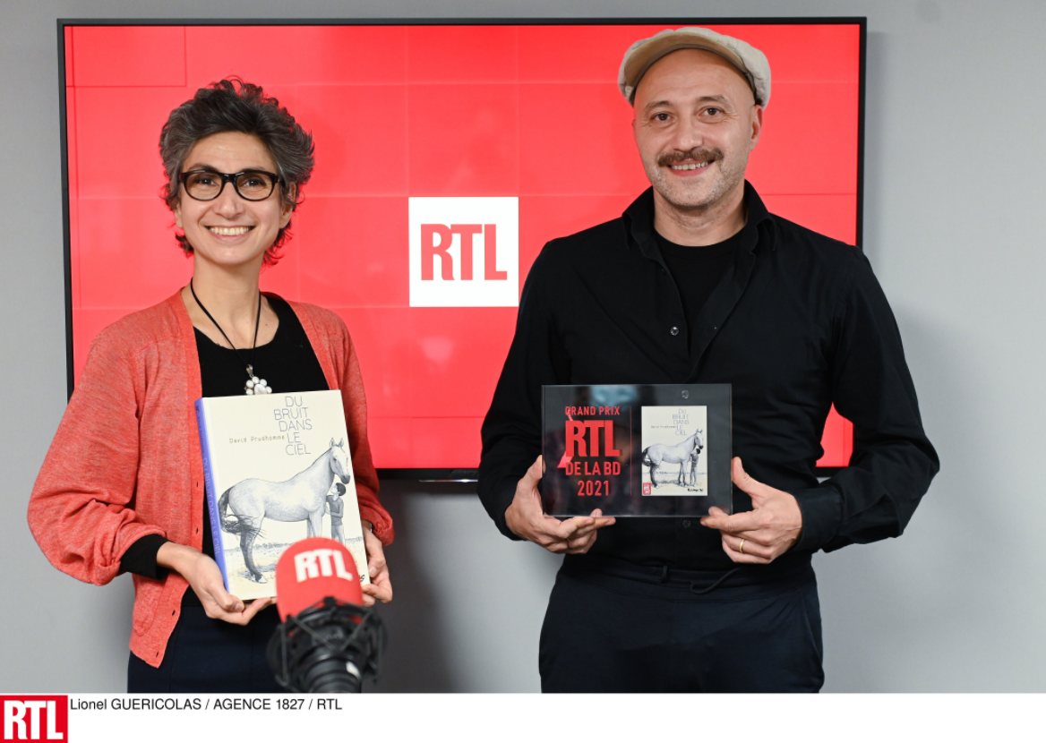 "Du bruit dans le ciel" sacré Grand Prix RTL de la BD 2021
