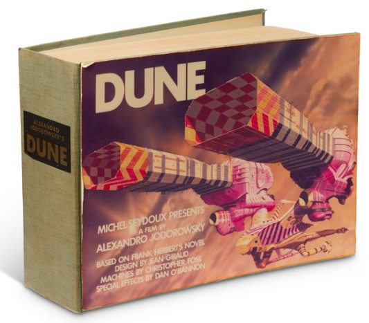 Le storyboard du projet de film "Dune" vendu pour 2M € !