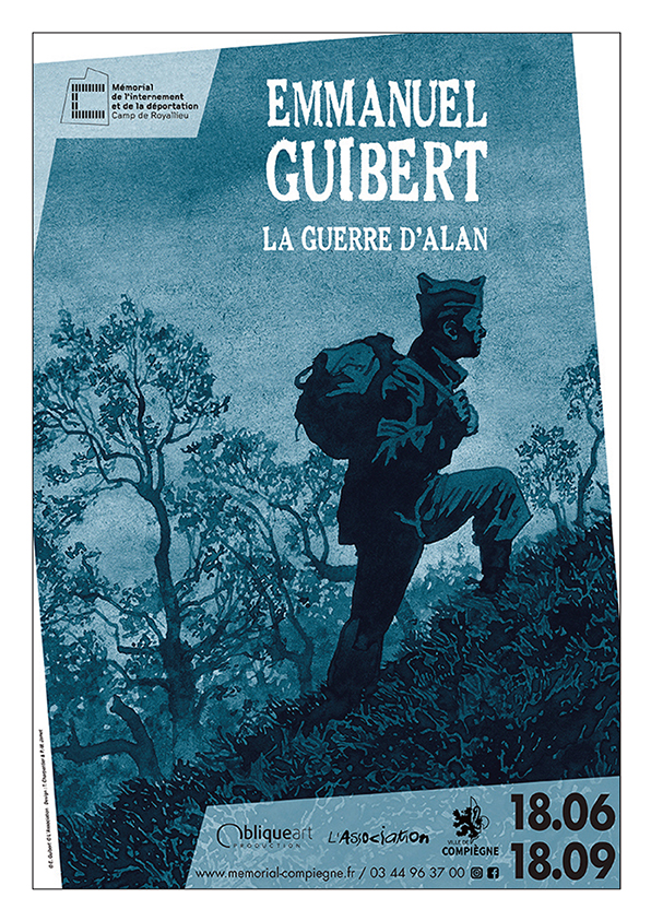 Exposition Emmanuel Guibert sur "La guerre d'Alan" à Compiègne