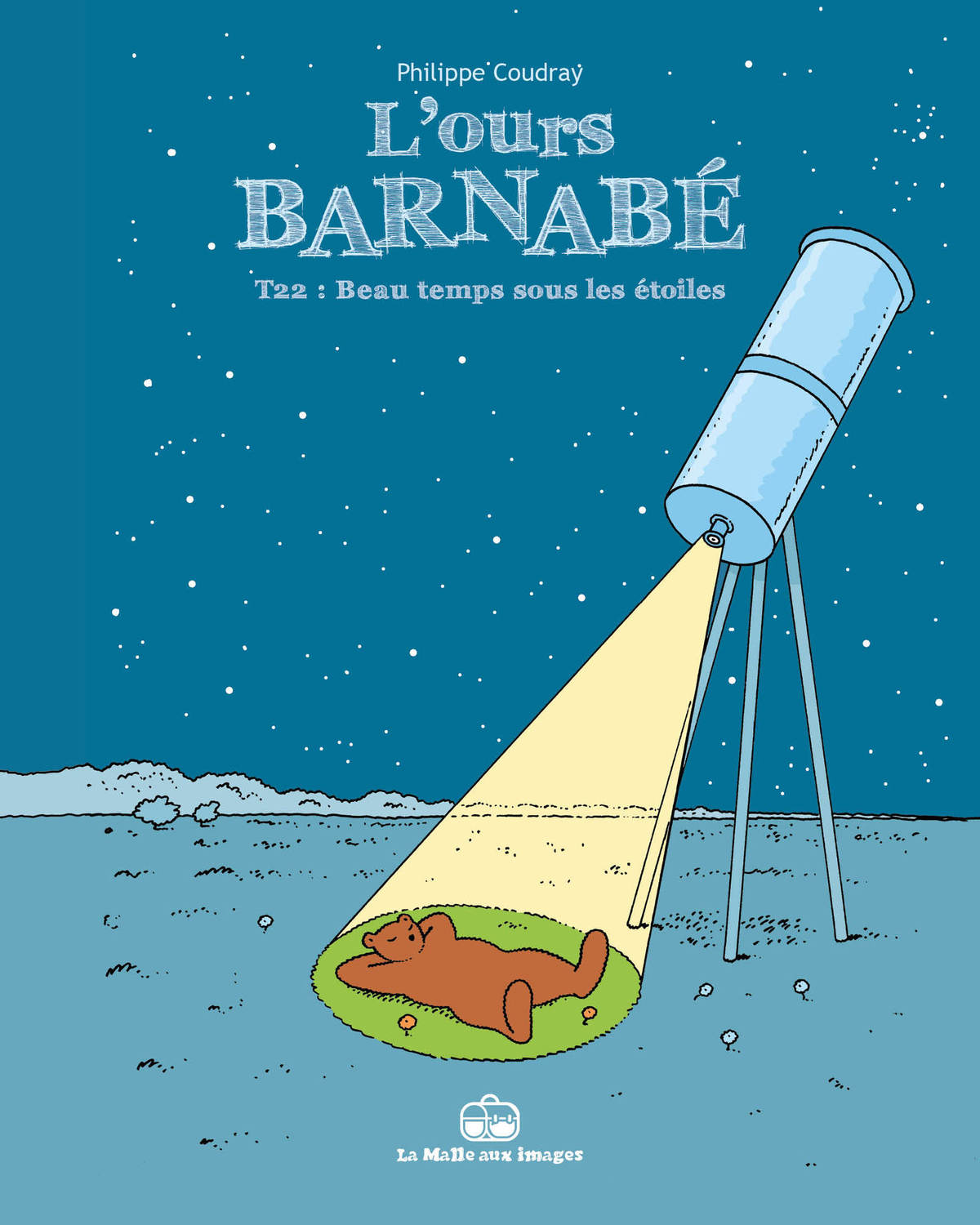 L'Ours Barnabé T. 22 : Beau temps sous les étoiles - Par Philippe Coudray - La Malle aux Images/La Boite à Bulles