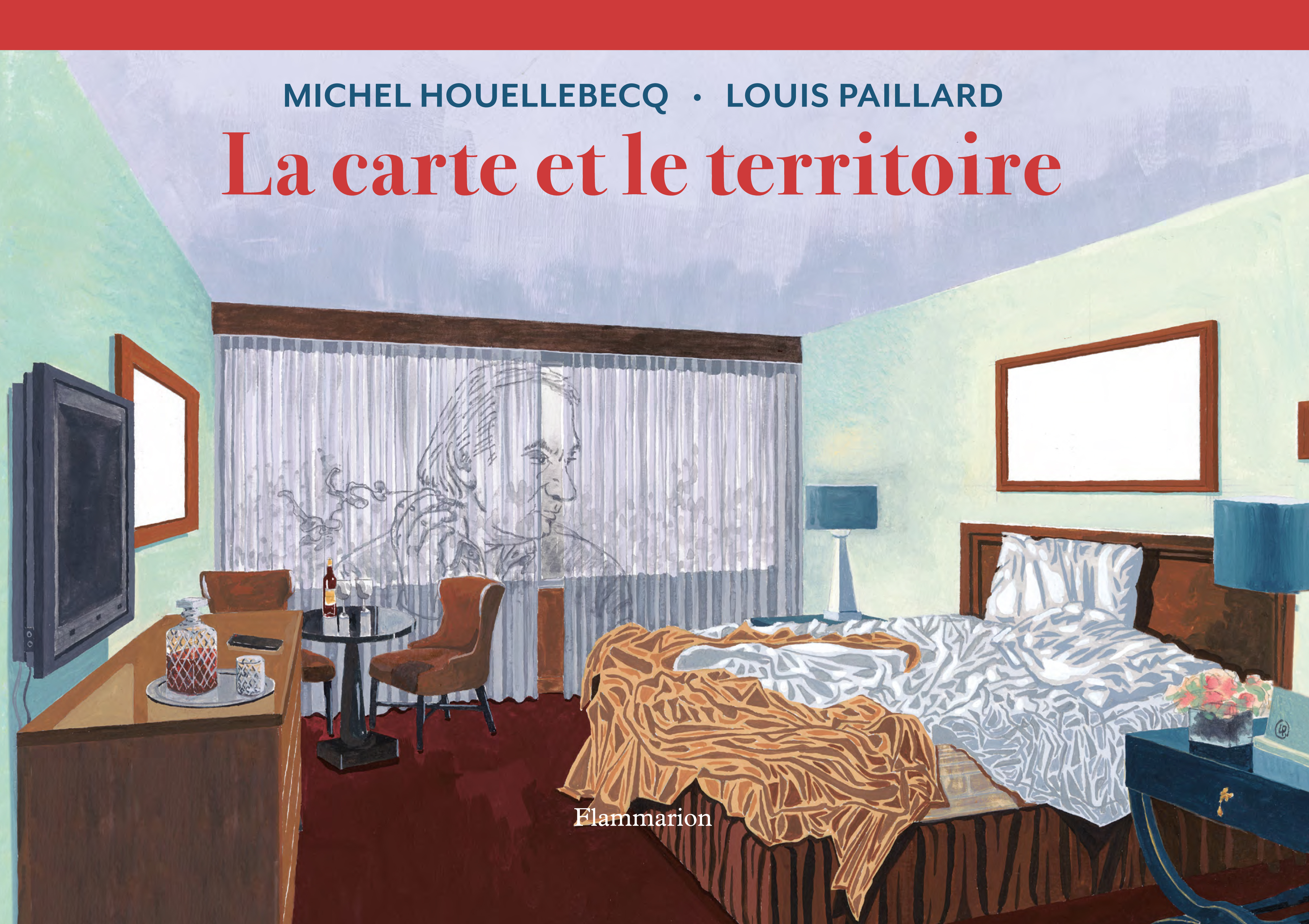 « La Carte et le territoire » de Michel Houellebecq passe en BD chez Flammarion.