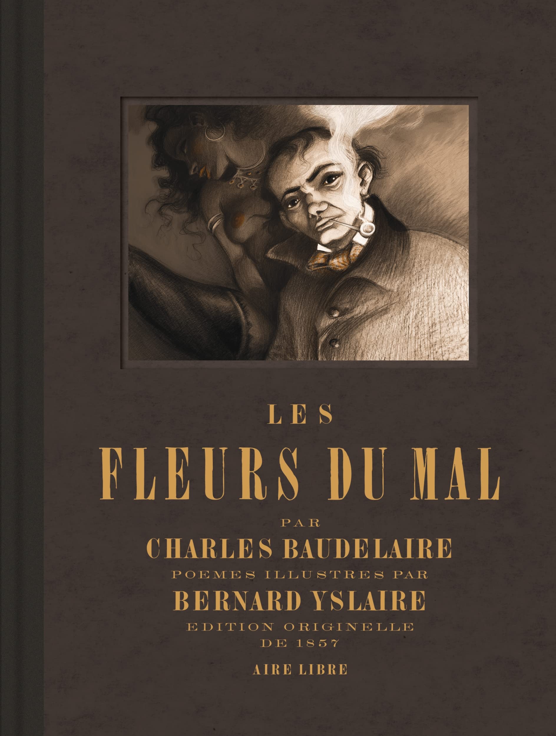 Les Fleurs du mal – Par Charles Baudelaire – illuminé par Bernard Yslaire – Dupuis Aire Libre