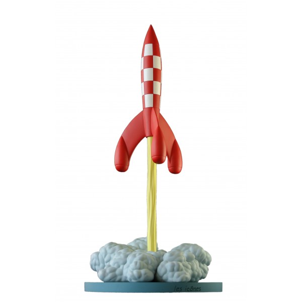 La prochaine fusée spatiale européenne aura le damier blanc et rouge de la fusée de Tintin. Rodwell est contre.