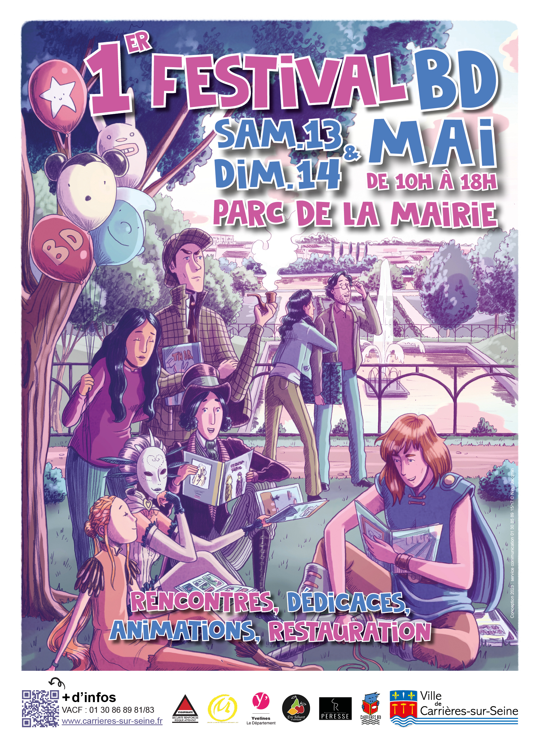 Carrières-sur-Seine organise son premier festival de BD