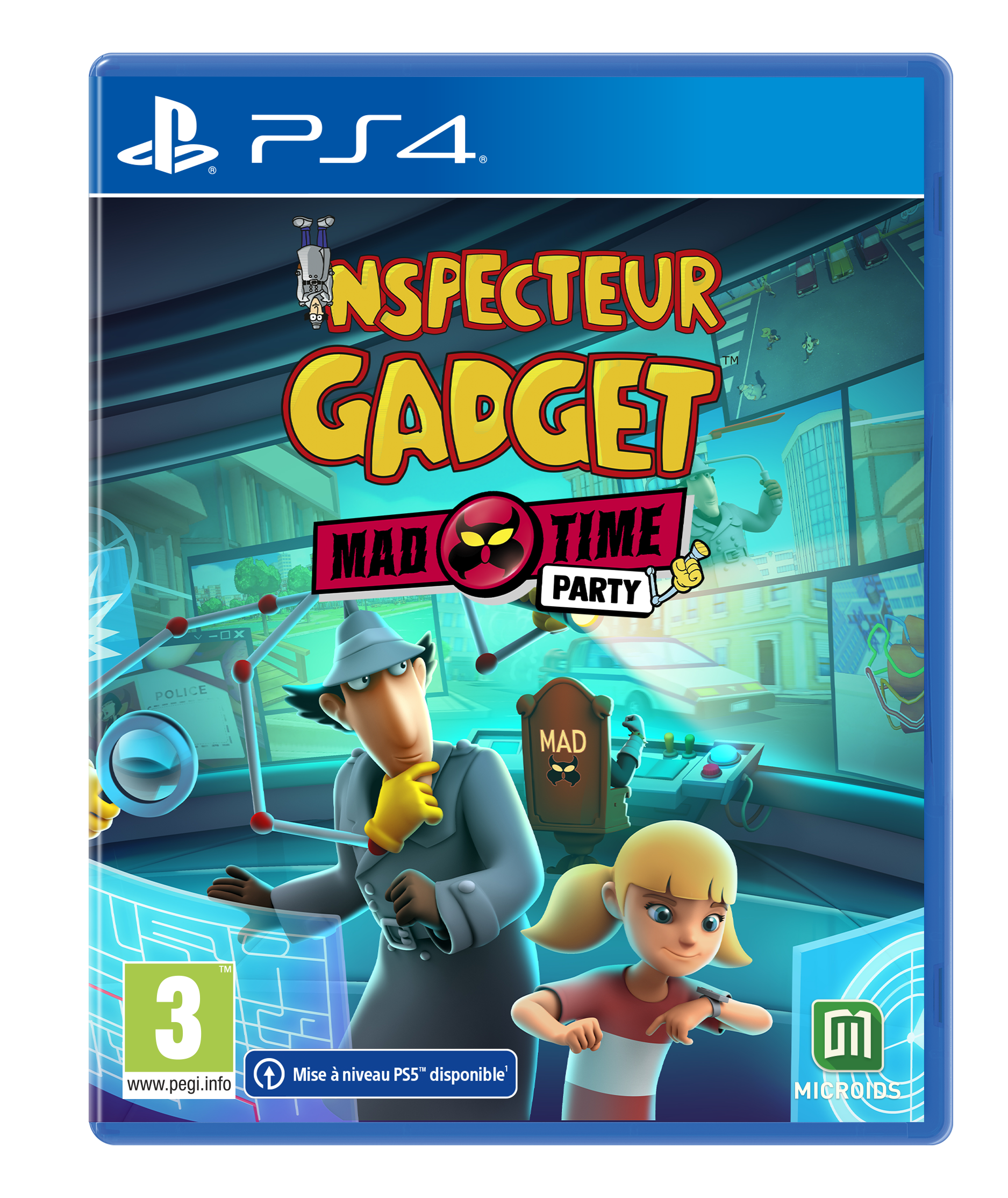Un nouveau jeu "Inspecteur Gadget" chez Microïds