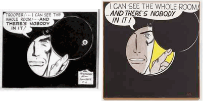 Un Lichtenstein pour 43 millions de $, le comics original pour 431 $ !