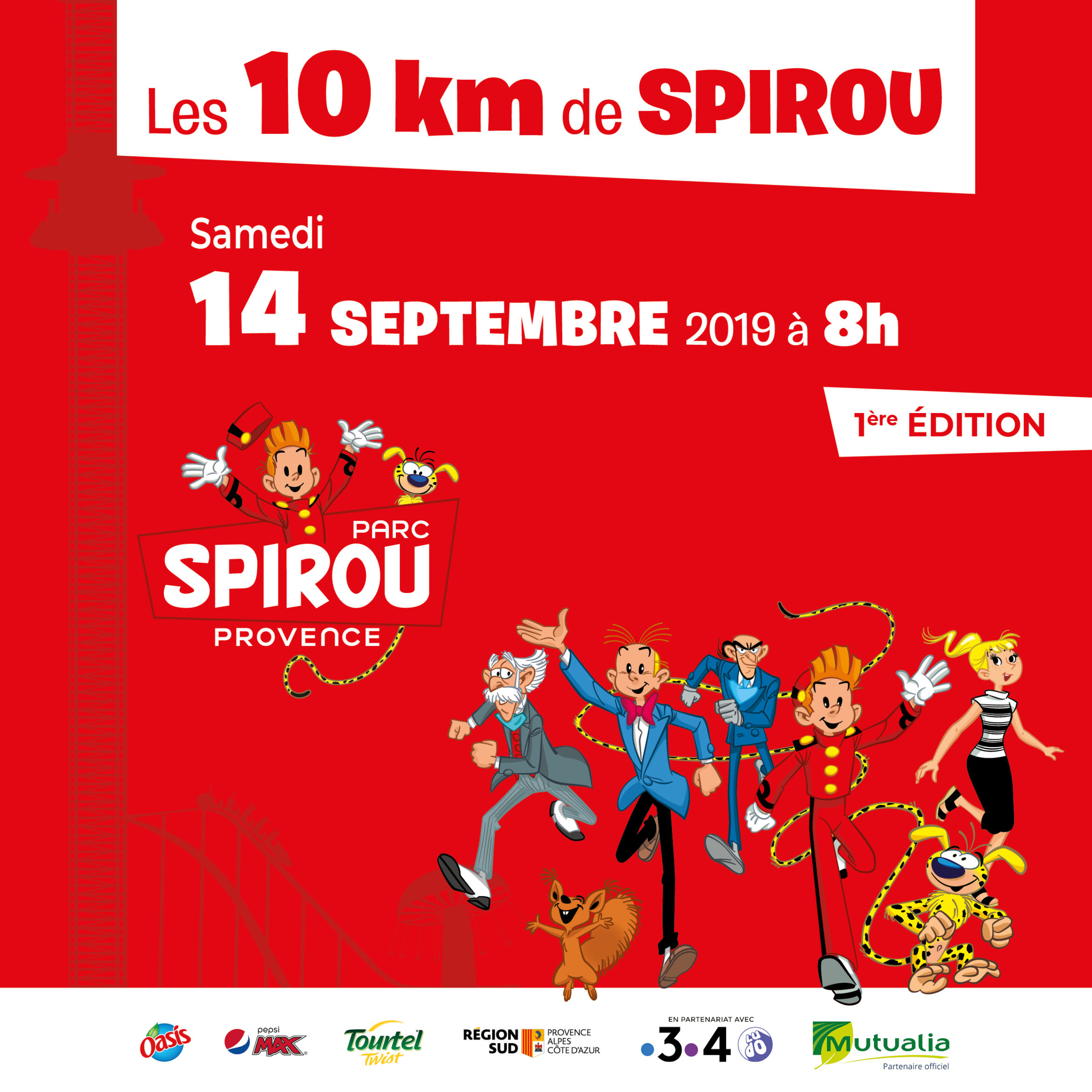 Participez aux "10 km de Spirou" !