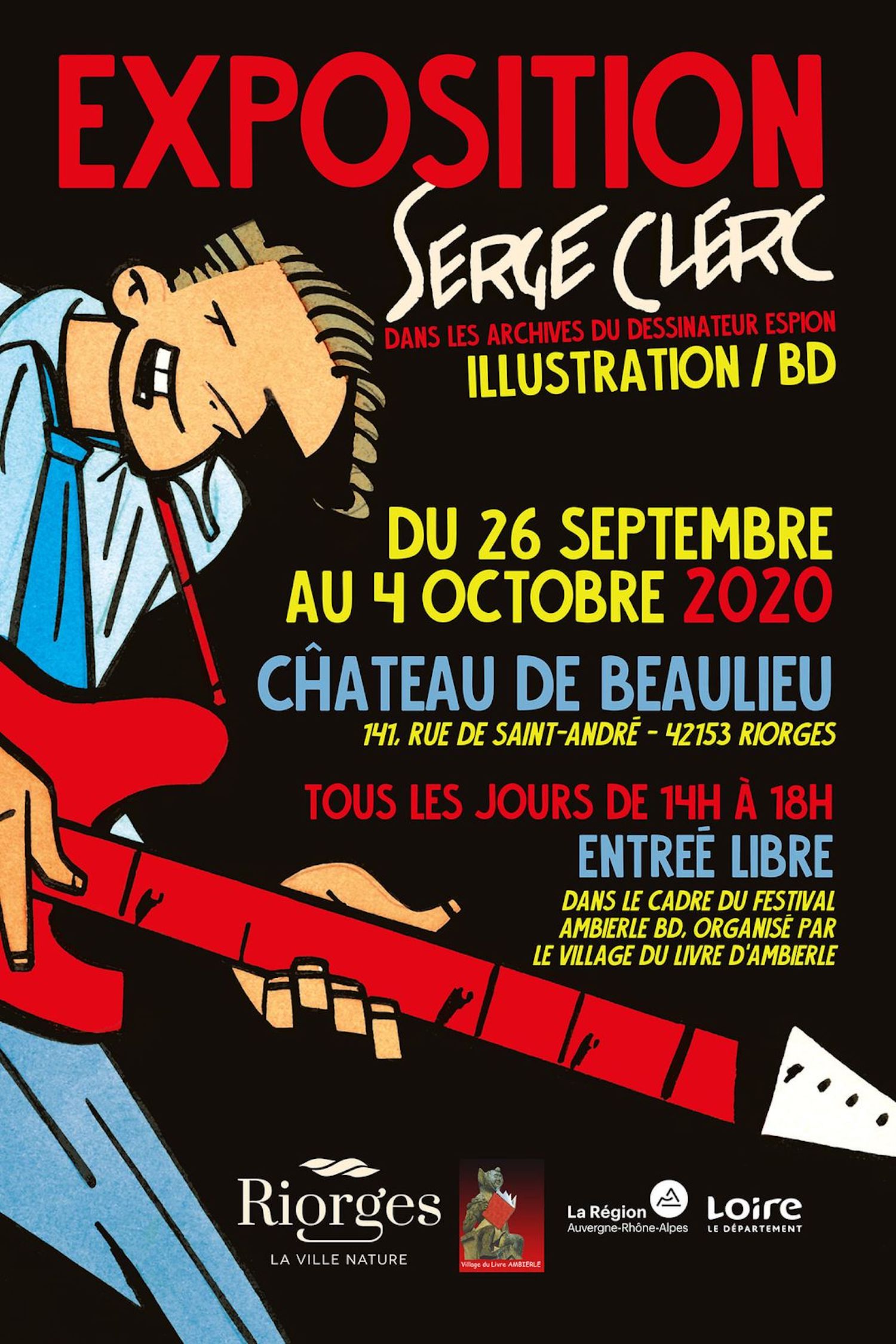 Exposition à Roanne : retour aux sources pour Serge Clerc !
