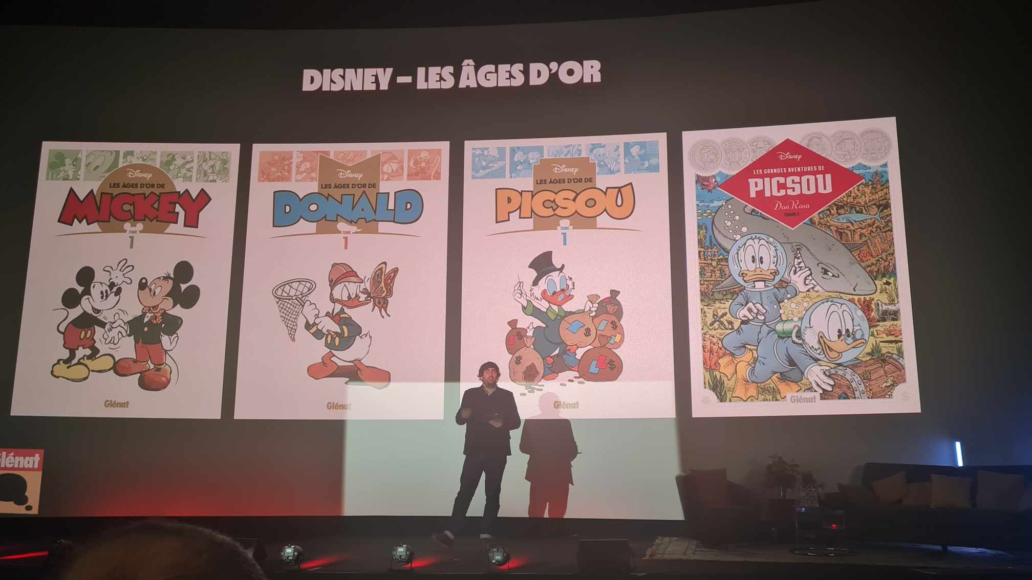 Relooking des collections Disney annoncée chez Glénat - ActuaBD