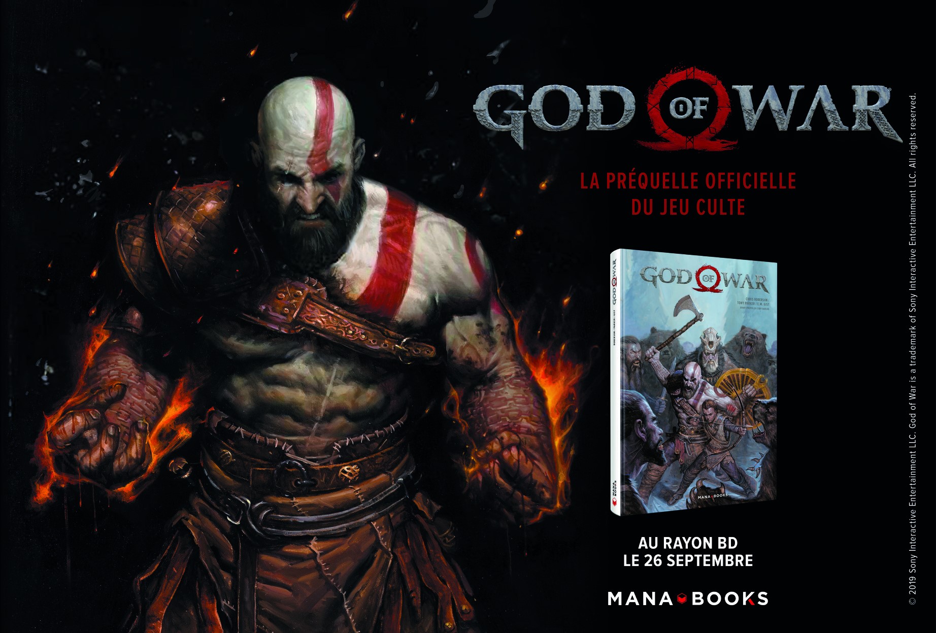 Le comics God of War arrive en VF chez Mana Books
