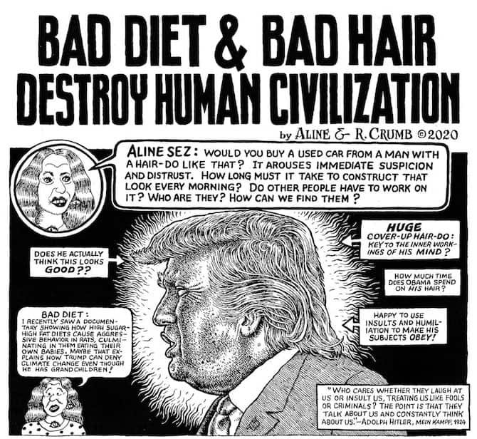 Le couple Crumb devise sur la civilisation et sur Donald Trump.