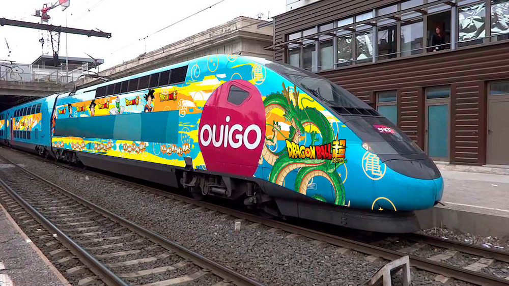 Dragon Ball Super : La SNCF se met à l'heure du Japon.