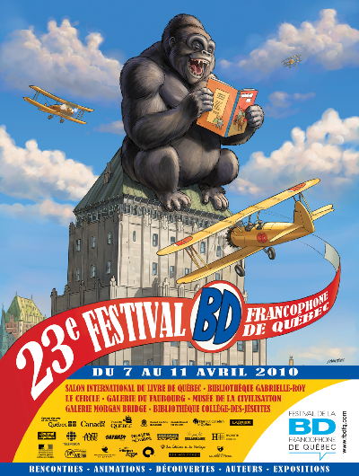 XXIIIe édition du Festival de la BD francophone de Québec