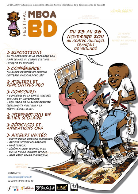 2e Festival International de la BD à Yaoundé (Cameroun)