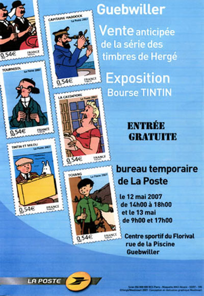 Timbres en hommage à Hergé en France : les fans sont sur les dents