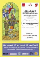 La BD de l'école à l'université du 18 au 20 Mai à Grenoble.