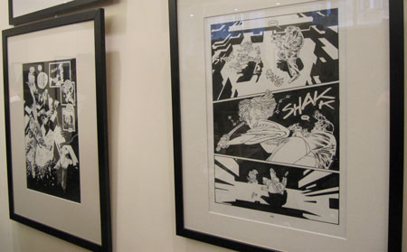 Une exposition-vente des dessins de Frank Miller à Paris