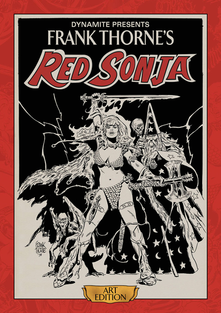 Une artist edition pour Red Sonja !