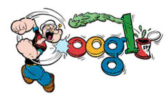 Google célèbre les 115 ans du créateur de Popeye. 