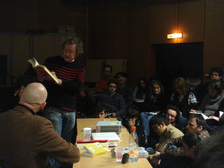 Angoulême 2011 : Jean-Christophe Menu et son double