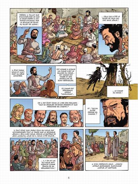 "La Bible" se poursuit en bande dessinée