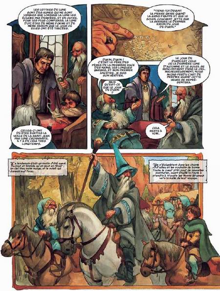 "Le Hobbit" ressort en bande dessinée