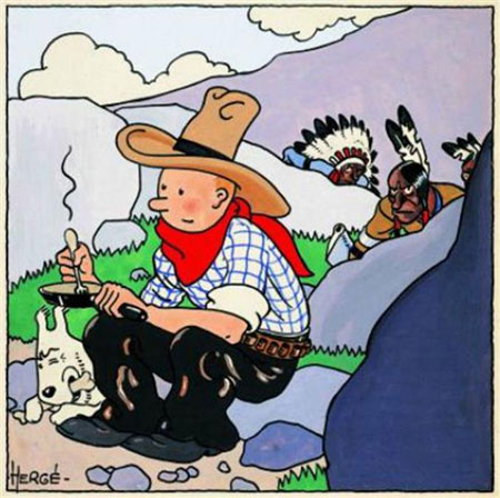 1,3 million d'euros pour un dessin de Tintin