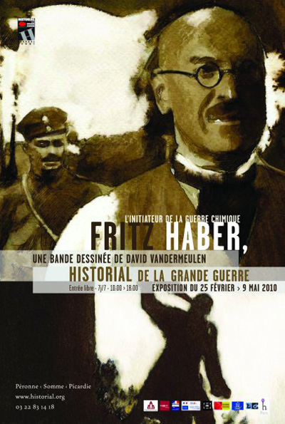 Fritz Haber exposé à l'Historial de la Grande Guerre à Péronne