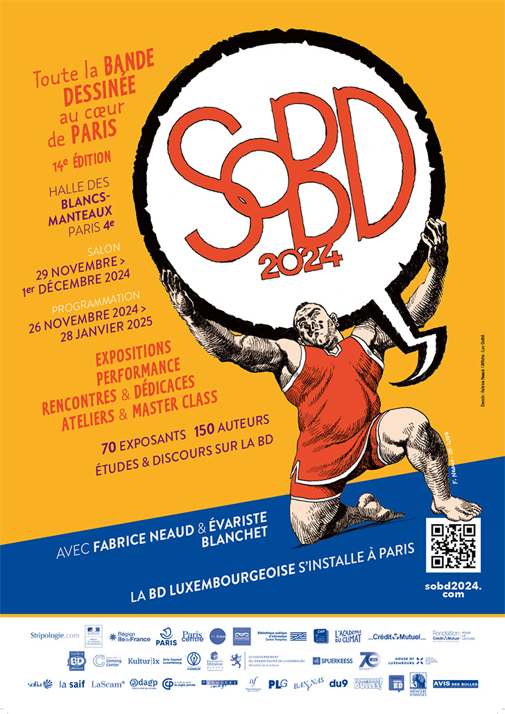 SoBD 2024, Salon de la BD à Paris - ActuaBD