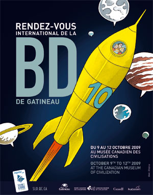 Le Rendez-vous International de la BD de Gatineau fête ses 10 ans !