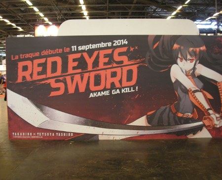 Japan Expo 2014 - Red Eyes Sword : Akame ga Kill ! ou l'art de la promotion
