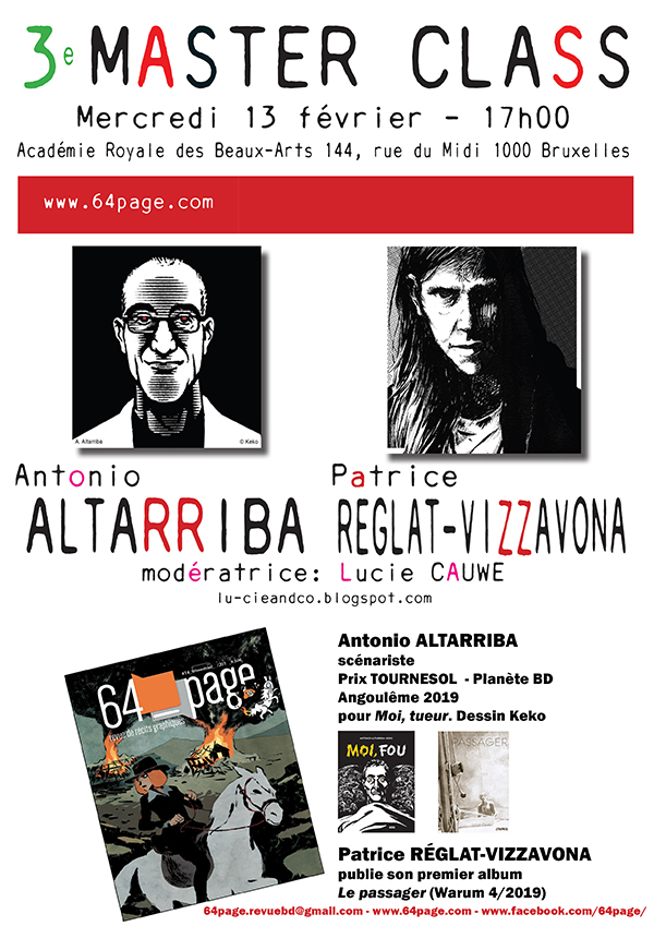 Foire du Livre 2019 : Antonio Altarriba, invité d'honneur de la revue 64_Page