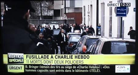Attentat à Charlie Hebdo - Au moins 12 morts