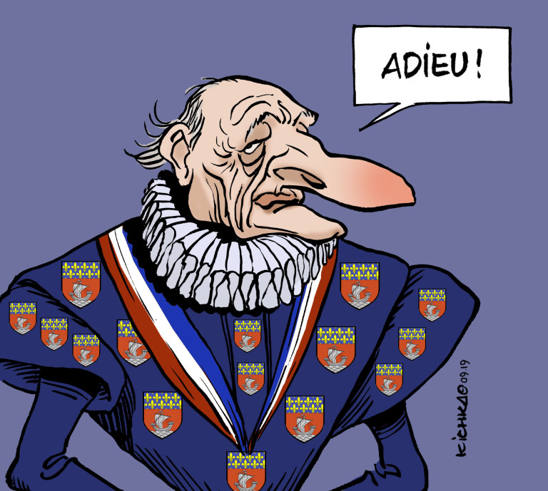 Décès de Jacques Chirac, icône des caricaturistes