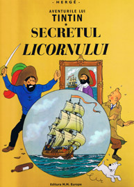 Deux albums de Tintin traduits en roumain