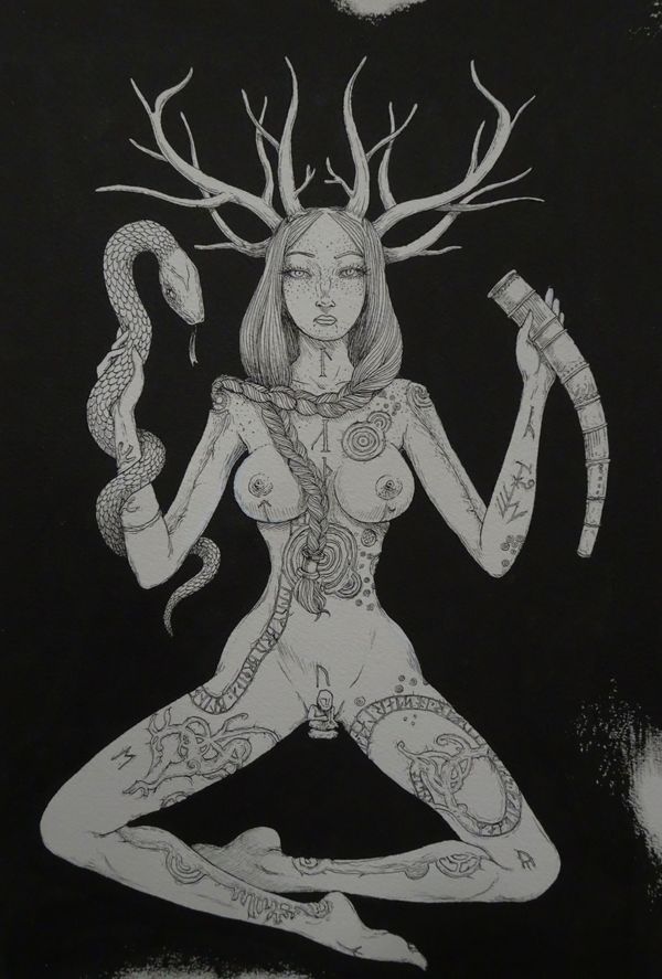 Projet Warvara Cernunnos de Maud Amoretti
