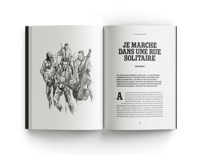 Elvis, Une folle Amérique - Par Bertrand Dicale (illustrations de Mezzo) - GM Editions