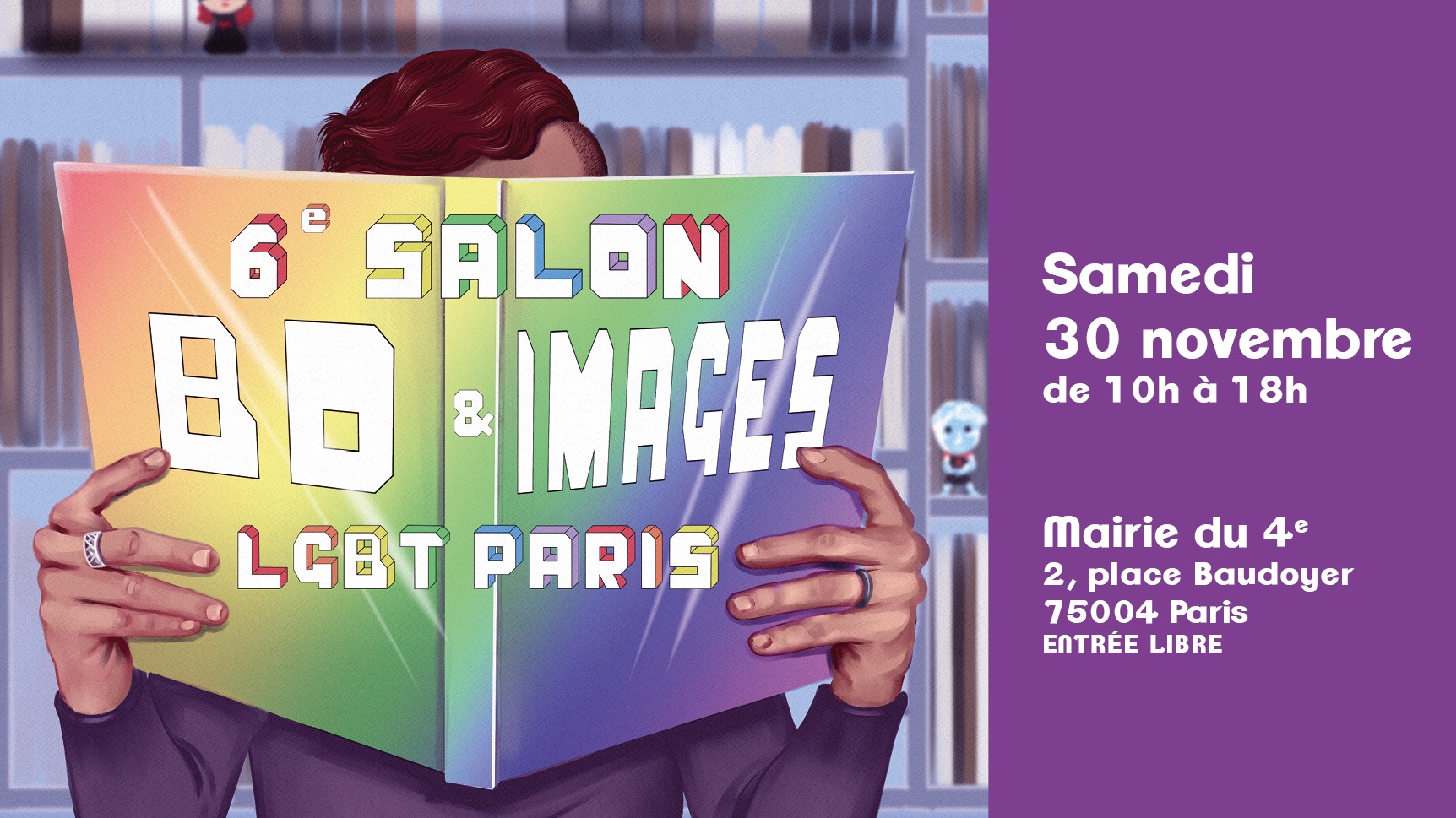 6e Salon BD et Images LGBT Paris