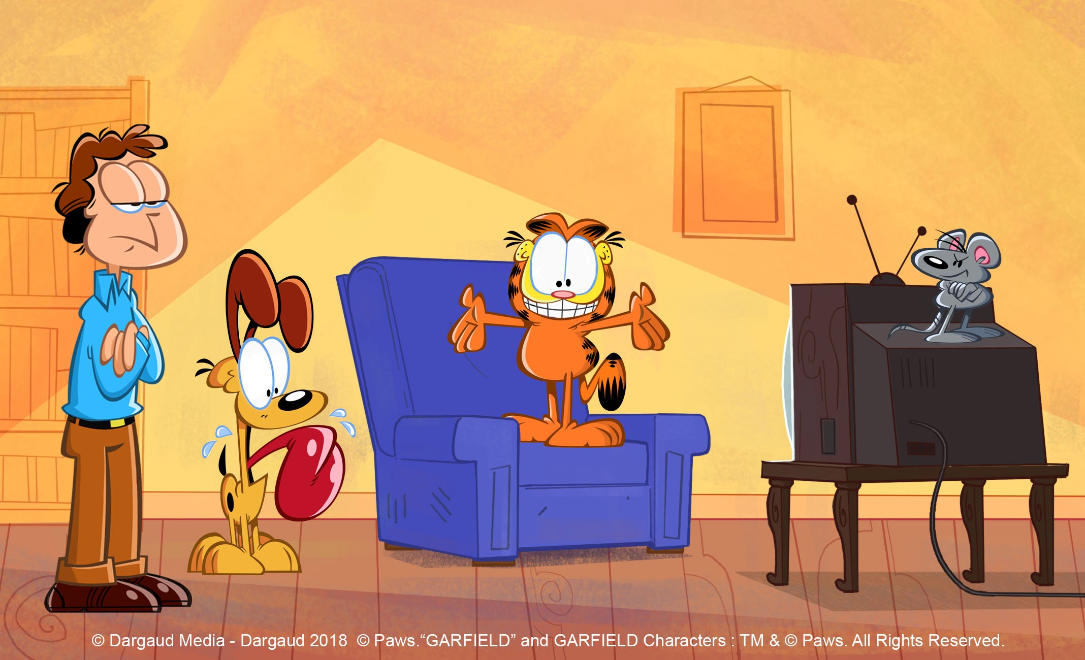 Garfield : une nouvelle série animée pour le lancement de Okoo, la plateforme de streaming jeunesse de France Télévisions
