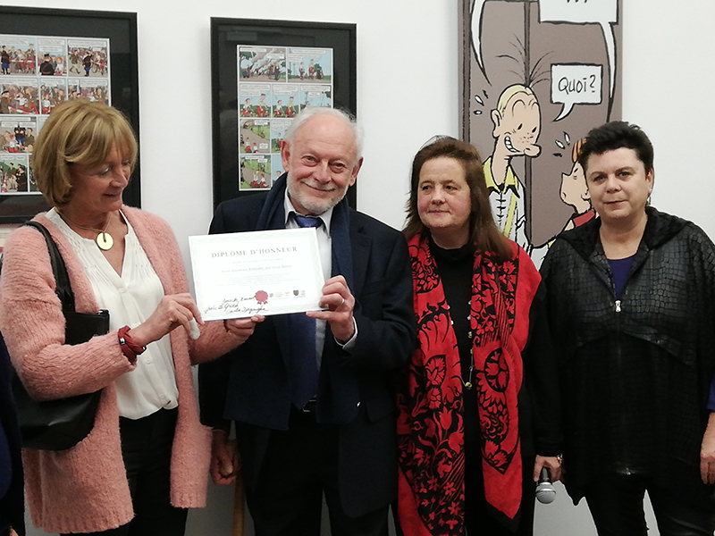 Expo "Spirou et Bruxelles sous l'occupation" - L'inauguration.