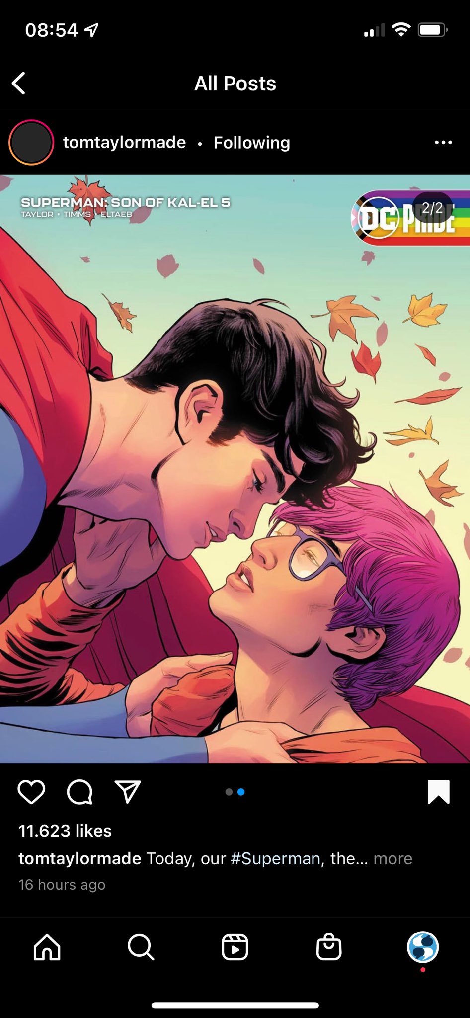 Le fils de Superman fait son coming out bisexuel