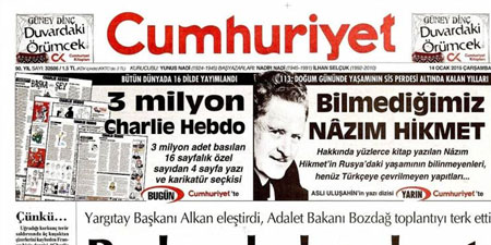 Deux journalistes inculpés à cause de Charlie Hebdo : Le double-jeu des conservateurs turcs 