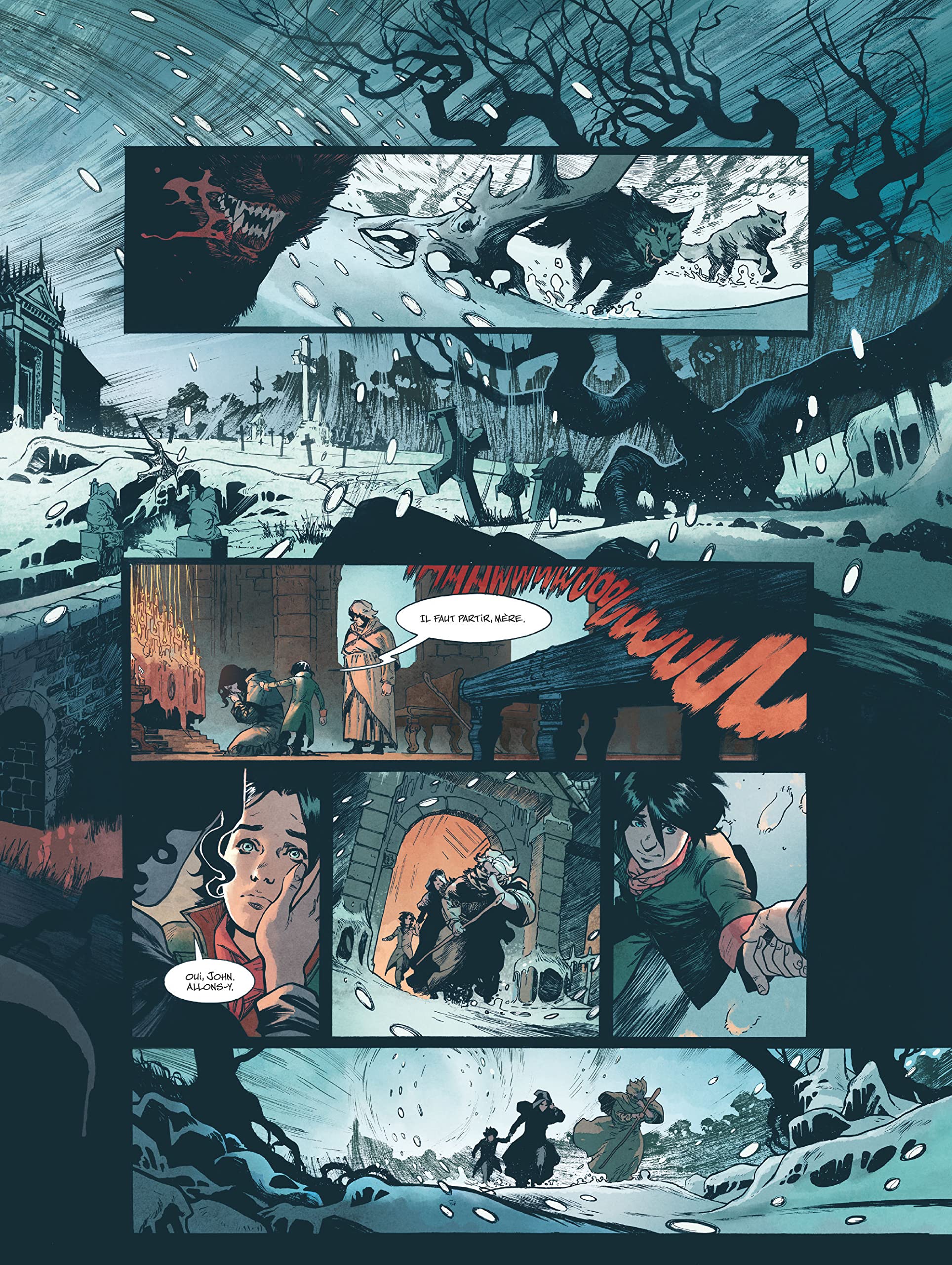 Lord Gravestone T. 1 : Le Baiser rouge - Par Le Gris \u0026 Siner (...) - ActuaBD, image size:1928x2560