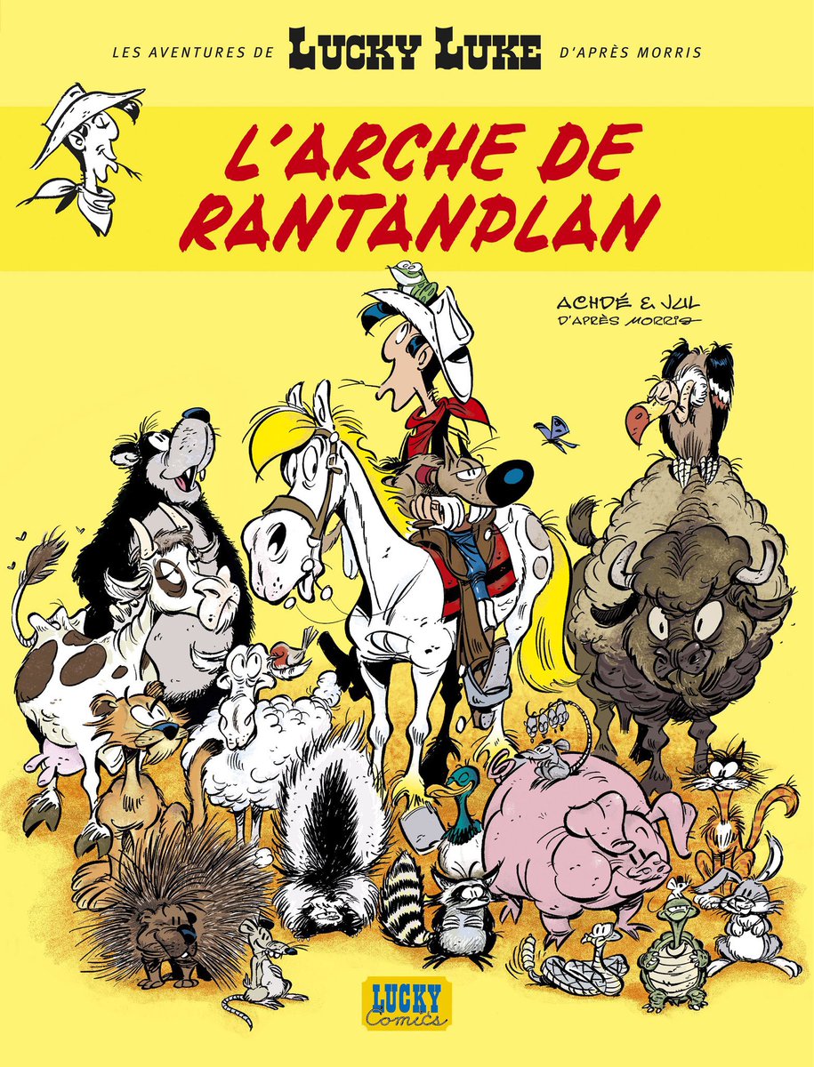 Un nouvel album de Lucky Luke par Achdé et Jul pour octobre