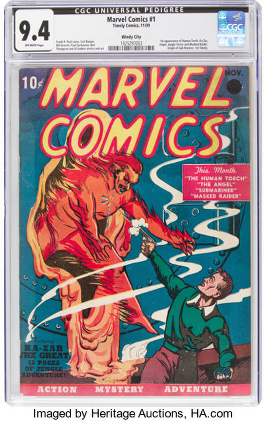 "Marvel Comics #1" : de 10 cents à 1,26 millions de dollars