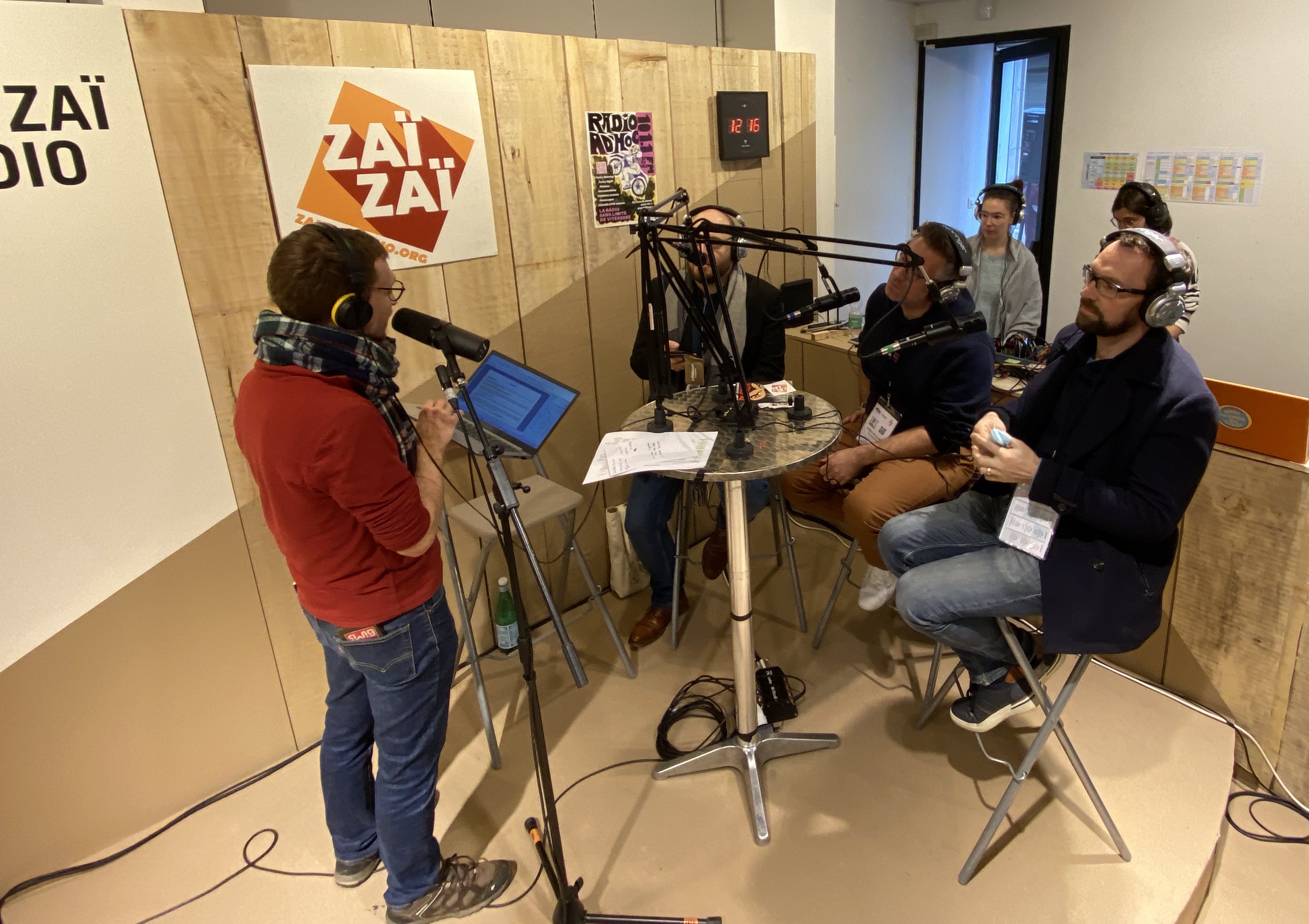 Angoulême 2024 - Choses vues : ActuaBD passe sur les ondes de radio ZaïZaï