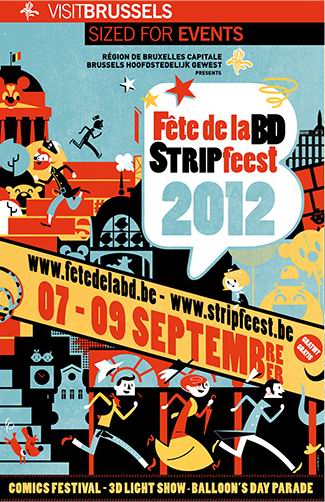 Fête de la BD à Bruxelles ces 8 et 9 septembre