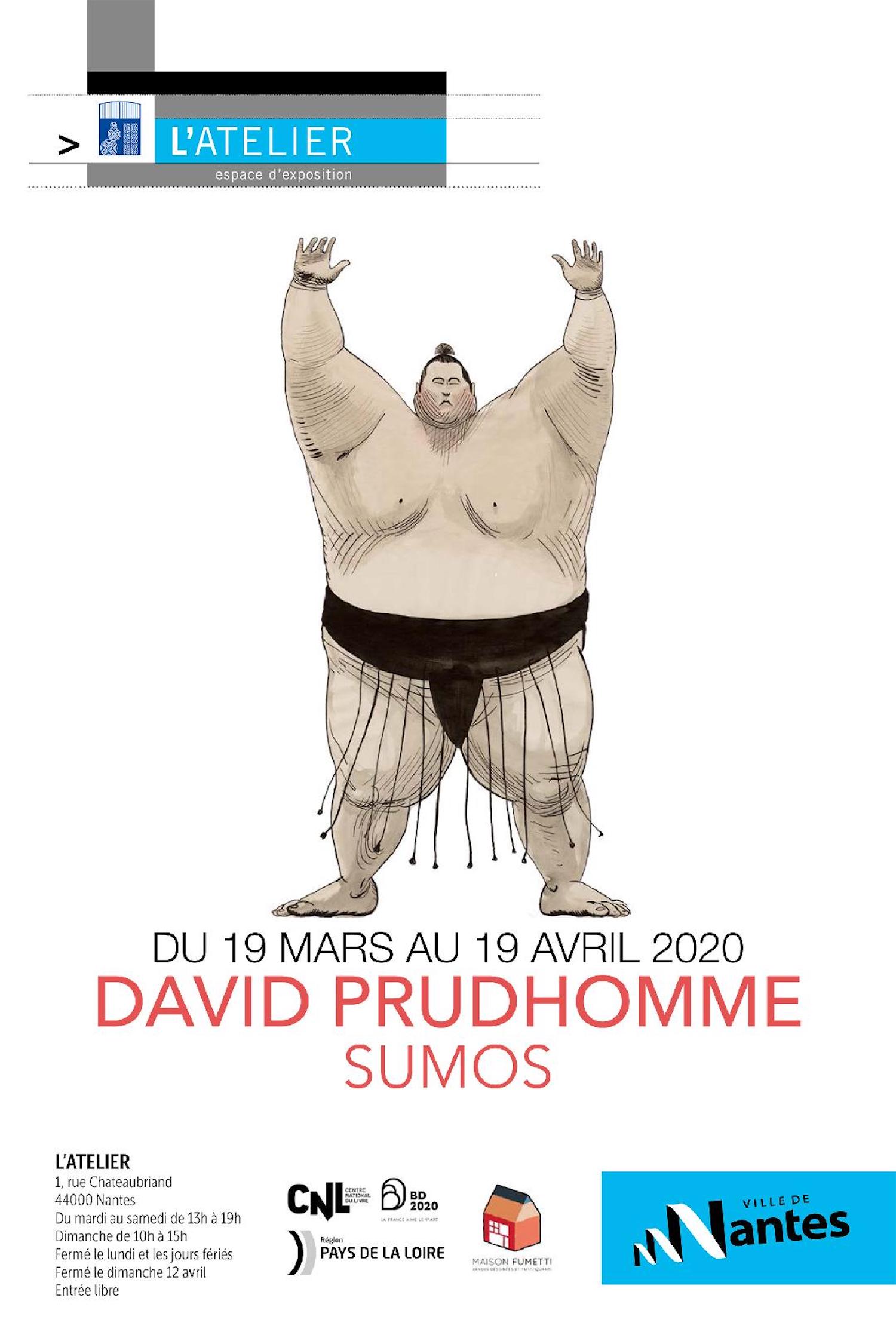 L'exposition "Sumos" à Nantes, par David Prudhomme