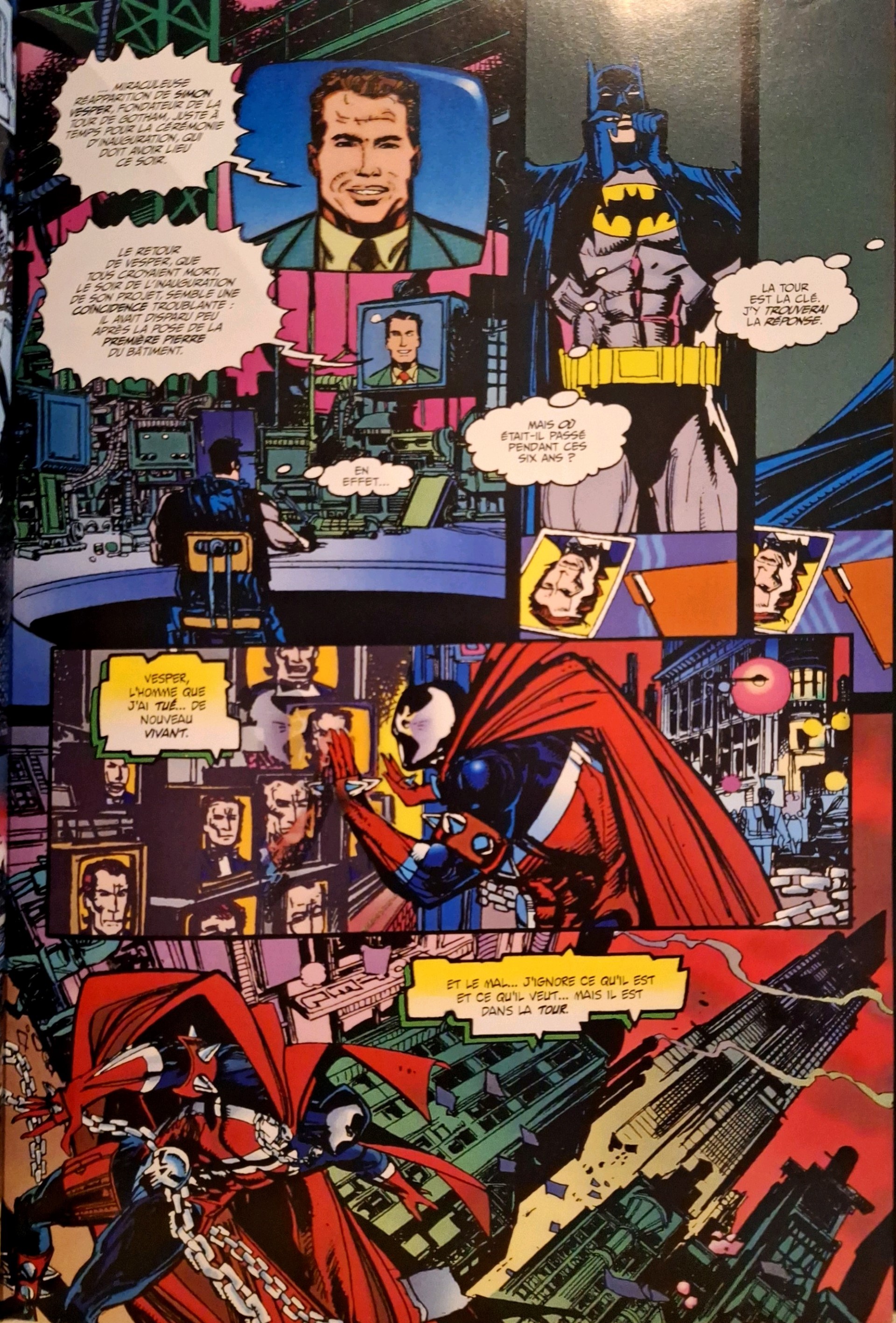 Batman / Spawn 1994 - Par Frank Miller, Doug Moench, Todd (...) - ActuaBD, image size:1920x2835