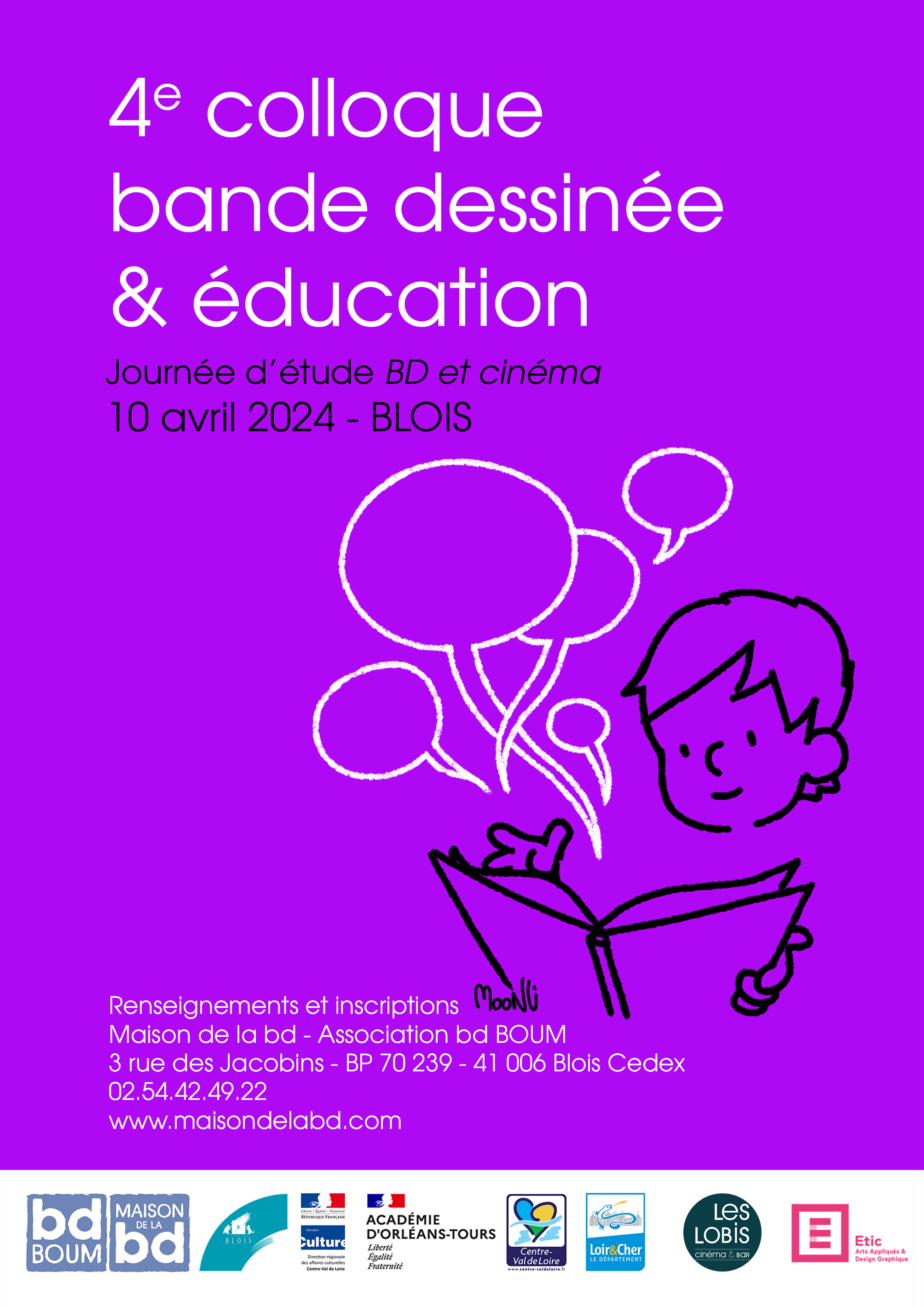 Colloque BD et éducation à Blois